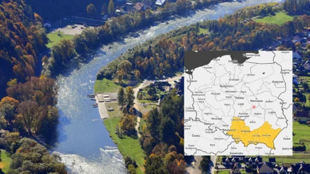 Pogoda na Sylwestra nie rozpieszcza. Trzeba uważać na silny wiatr i wezbrania wód w rzekach