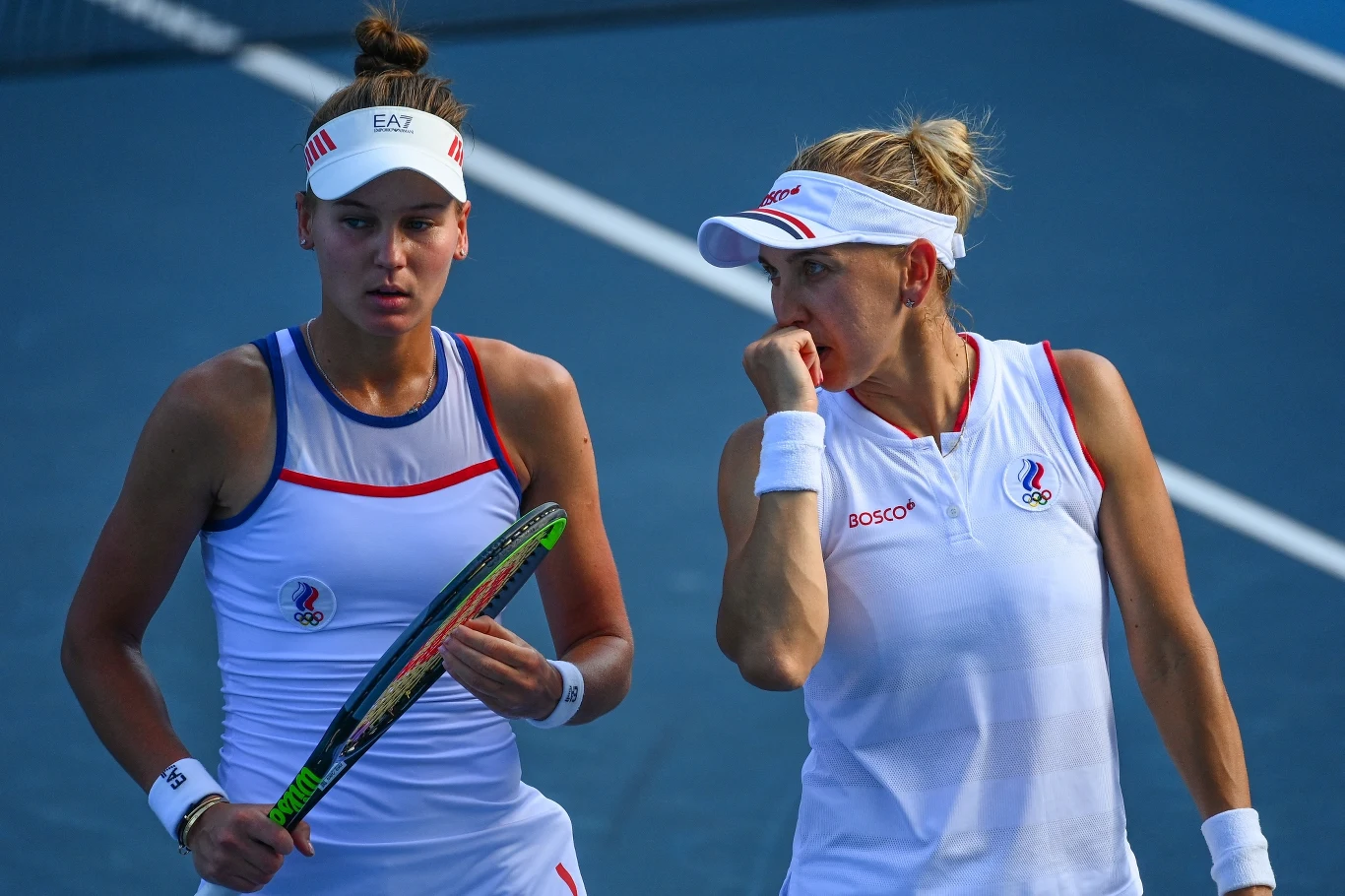 Weronika Kudiermietowa i Jelena Wiesnina