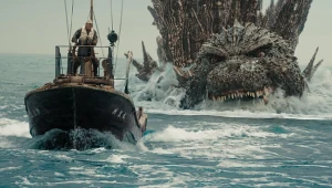 Kadr z filmu "Godzilla Minus One"