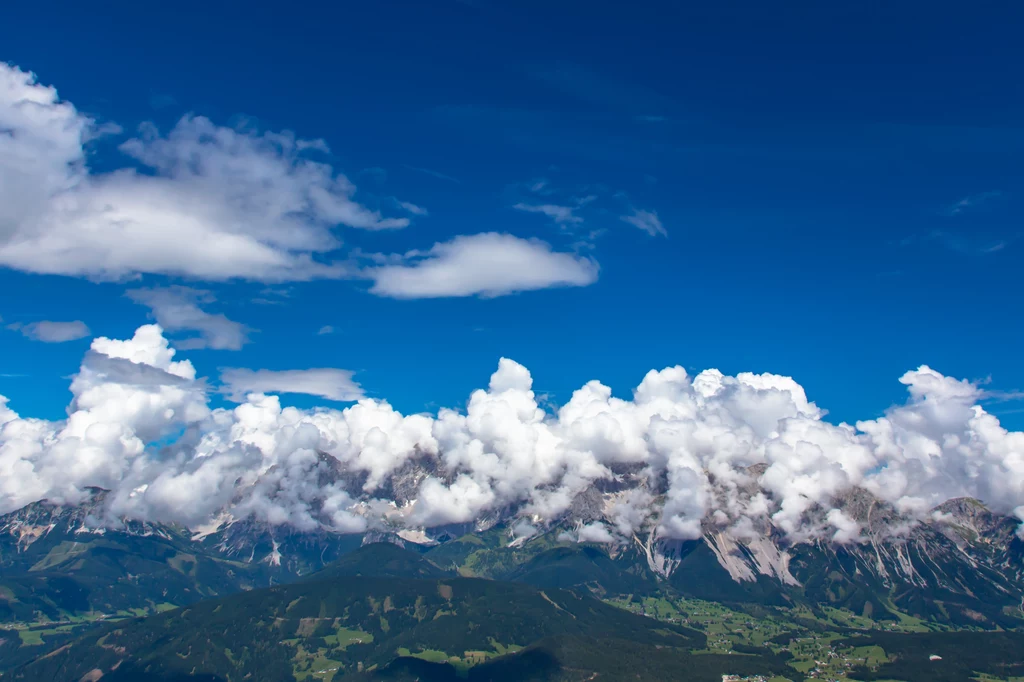 Widok na góry, Austria