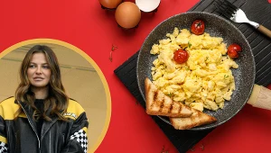 ​Taką jajecznicę jedzą Lewandowscy. Zdrowszego śniadania nie znajdziesz