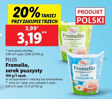 Serek śmietankowy Pilos