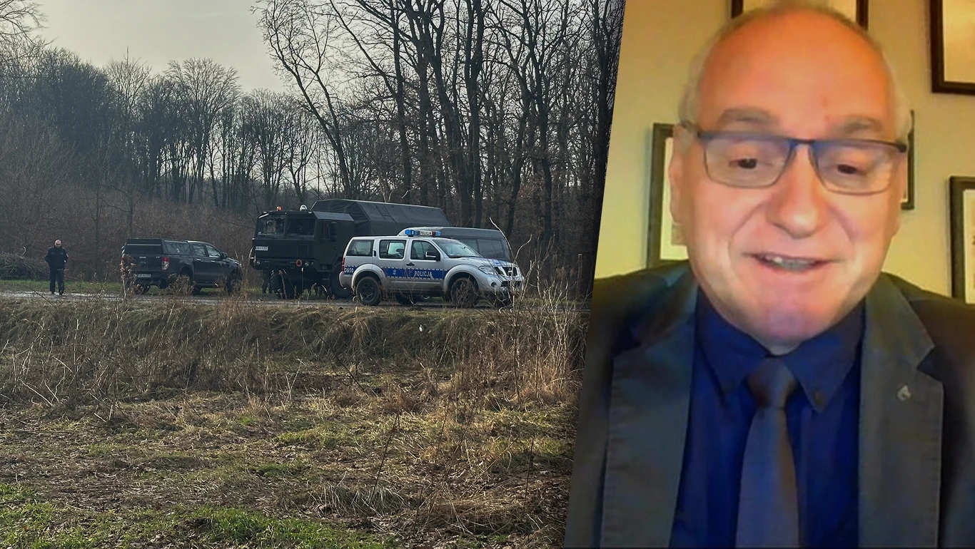 Kmdr por. rez. Maksymilian Dura (fot. Polsat News) Kmdr por. rez. Maksymilian Dura (fot. Polsat News)