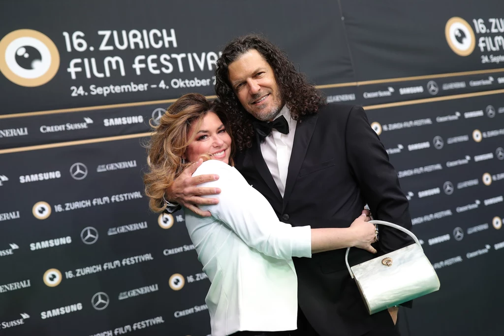 Shania Twain i jej obecny mąż  Frederic Thiebaud