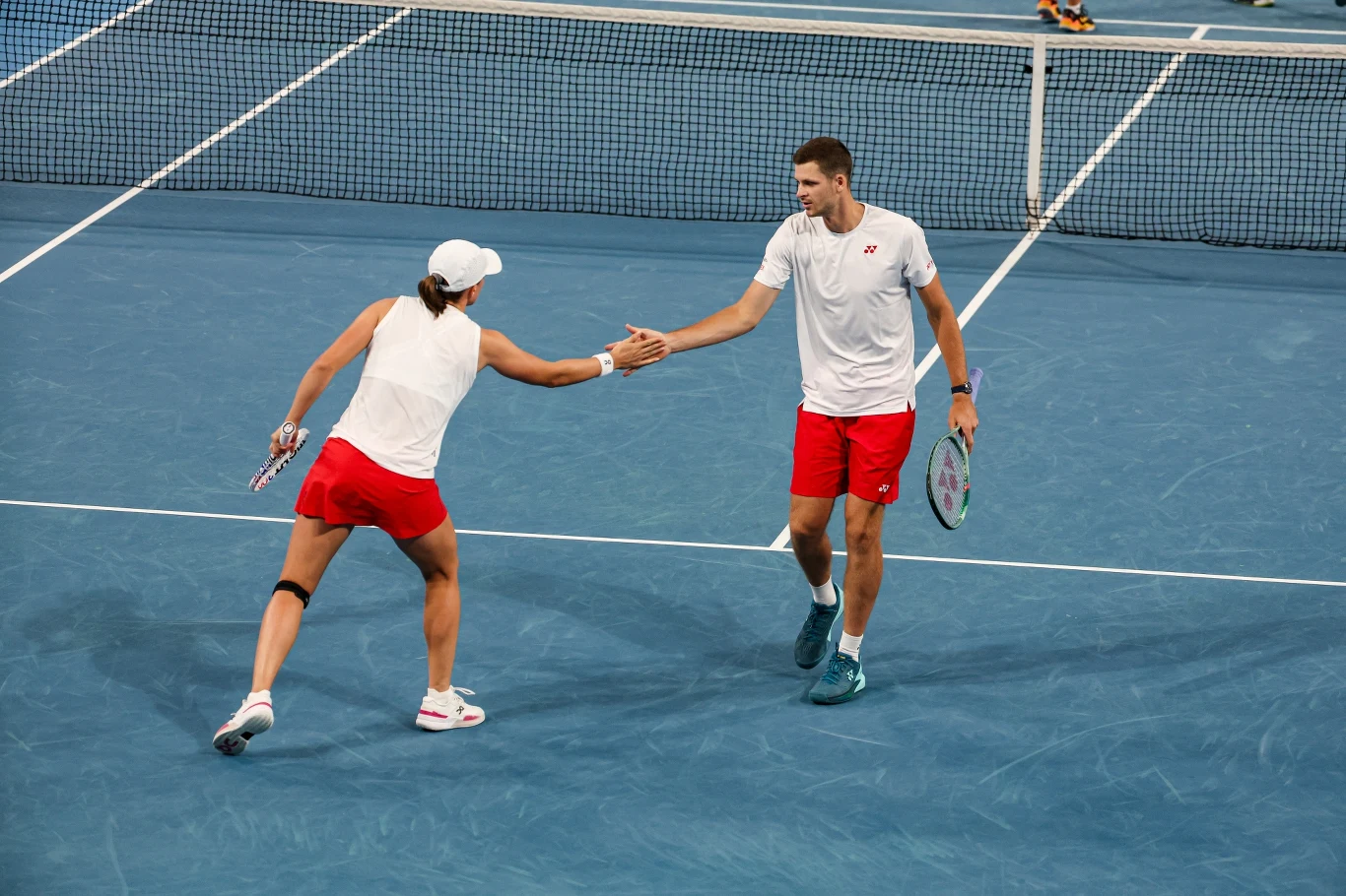 Iga Świątek i Hubert Hurkacz