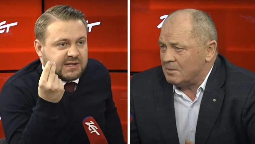Spięcie w programie na żywo. Posłowie PiS i Trzeciej Drogi wzajemnie się przekrzykiwali Spięcie w programie na żywo. Posłowie PiS i Trzeciej Drogi wzajemnie się przekrzykiwali