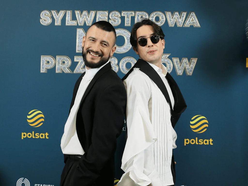 Sylwester z Polsatem 2023/2024: Dawid Kwiatkowski, Michał Kwiatkowski