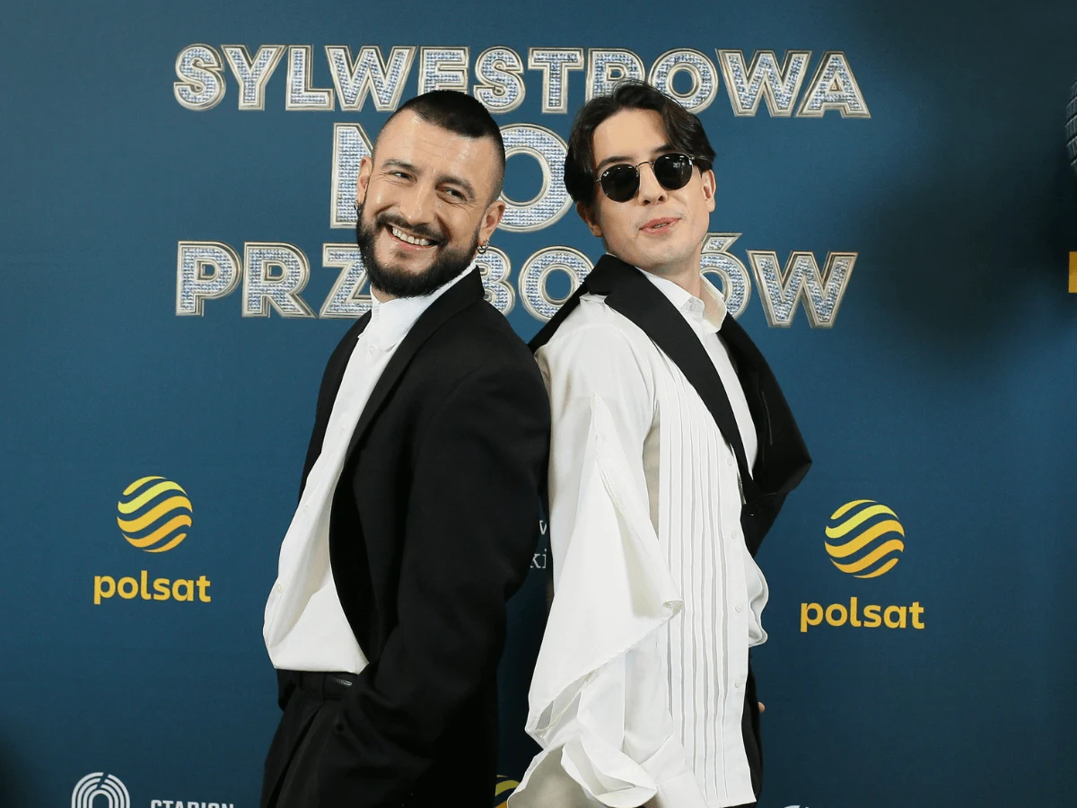 Sylwester z Polsatem 2023/2024: Dawid Kwiatkowski, Michał Kwiatkowski Sylwester z Polsatem 2023/2024: Dawid Kwiatkowski, Michał Kwiatkowski