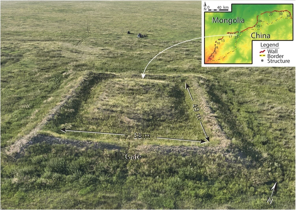 Wielki Mur Mongolski ma setki kilometrów, a zbadany "łuk" 405 km