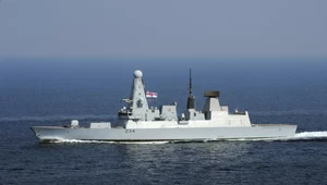 Brytyjski niszczyciel HMS Diamond  zestrzelił podejrzanego drona na Morzu Czerwonym