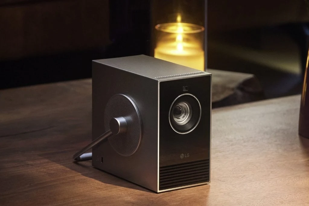 Projektor laserowy 4K LG CineBeam Qube Projektor laserowy 4K LG CineBeam Qube
