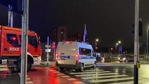 Zderzenie autobusu z autem osobowym w Krakowie