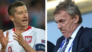 Robert Lewandowski i Zbigniew Boniek