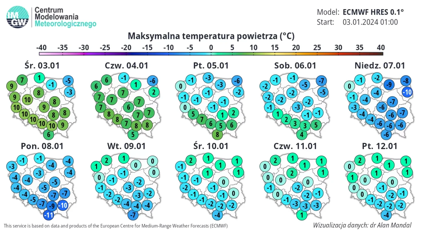 W Trzech Króli mrozy mają panować w większości Polski