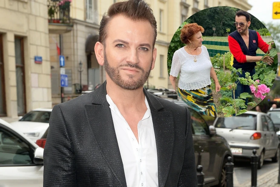 Gabriel Seweryn z mamą Gabriel Seweryn z mamą