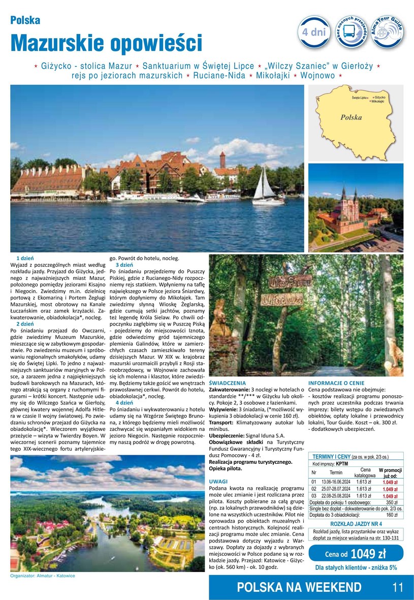 Gazetka: Podróże z Almatur w 2024  - strona 11