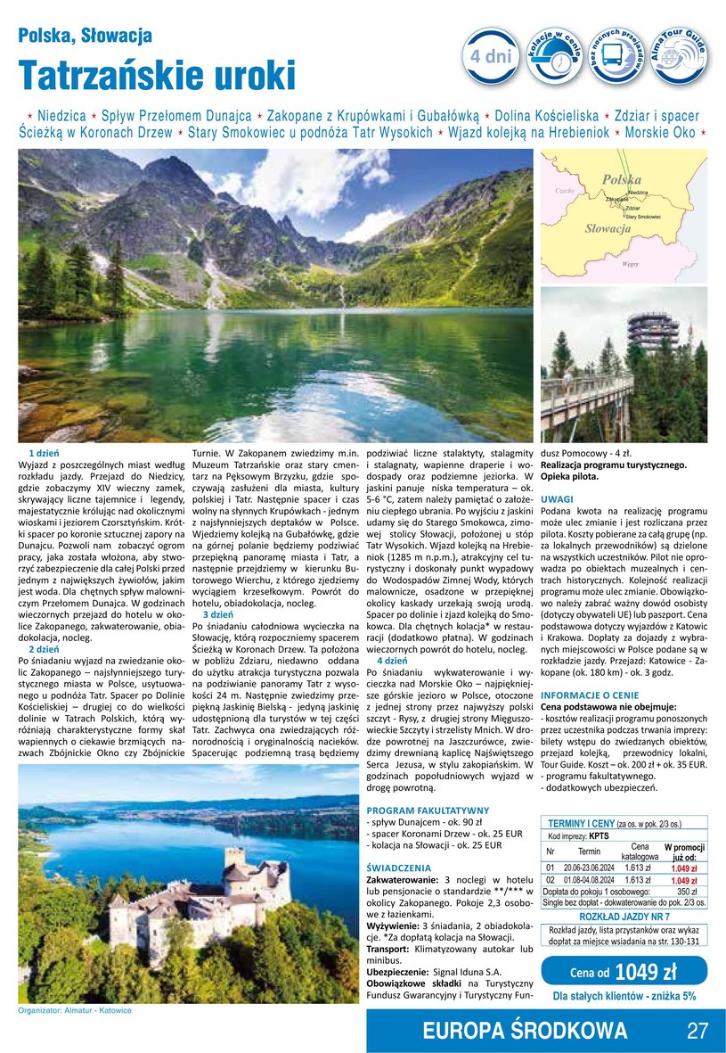 Gazetka: Podróże z Almatur w 2024  - strona 27