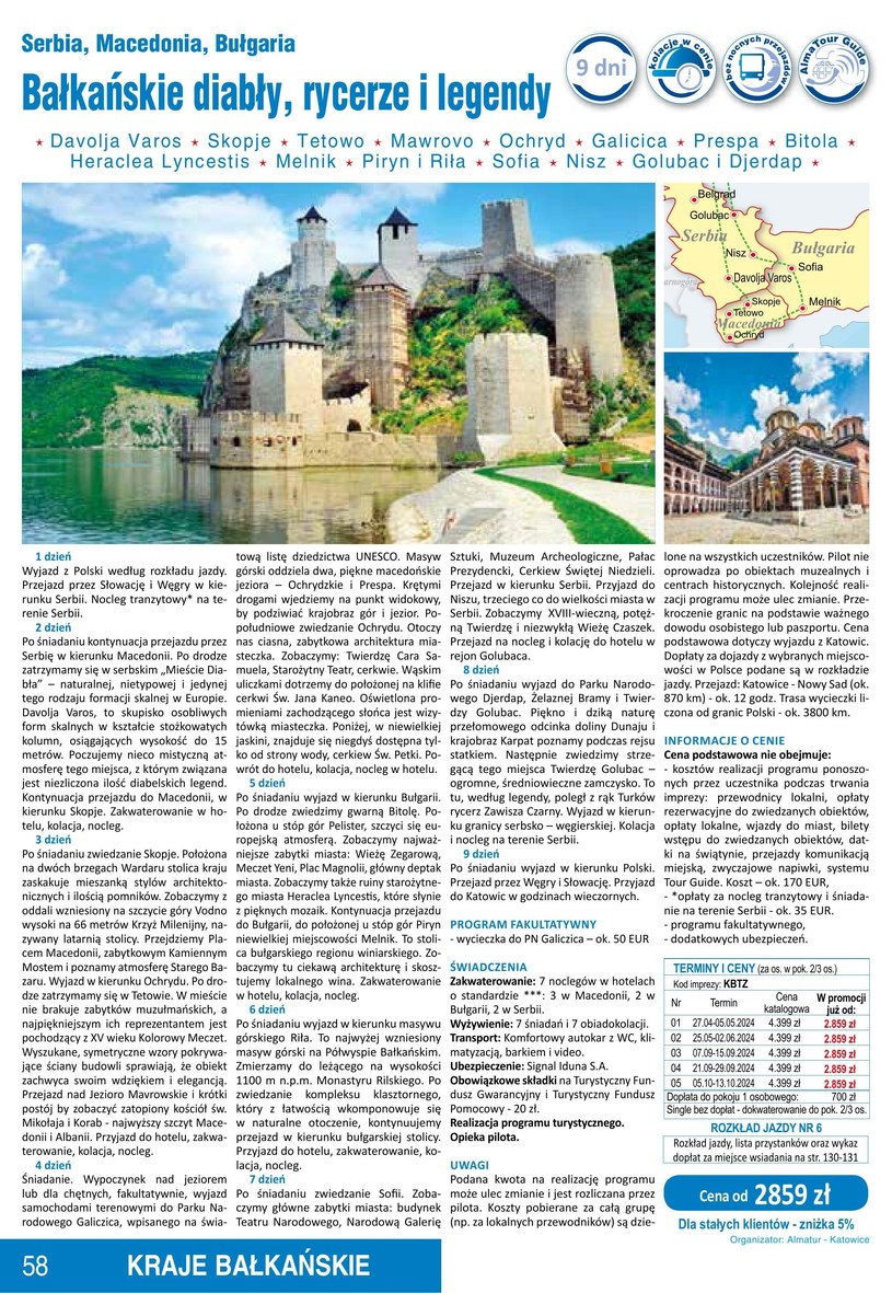 Gazetka: Podróże z Almatur w 2024  - strona 58