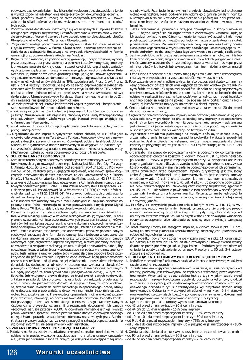 Gazetka: Podróże z Almatur w 2024  - strona 126