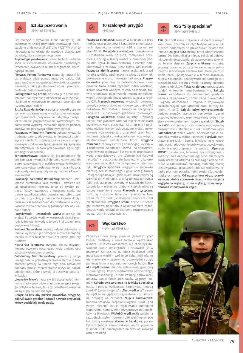 Gazetka: Obozy 2024 z Almatur - strona 79