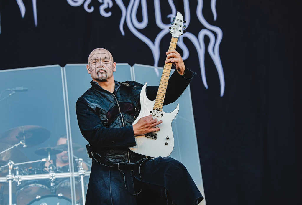 Marek "Ashok" Šmerda (Cradle Of Filth) w akcji