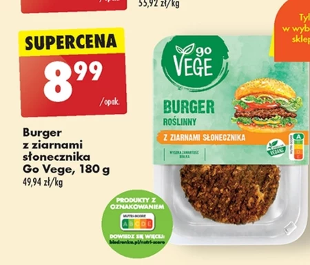 Vege burger Go Vege