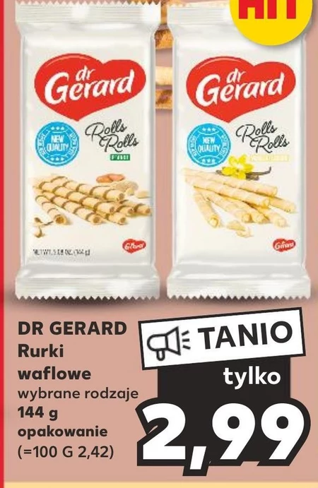 Rurki waflowe Dr. Gerard