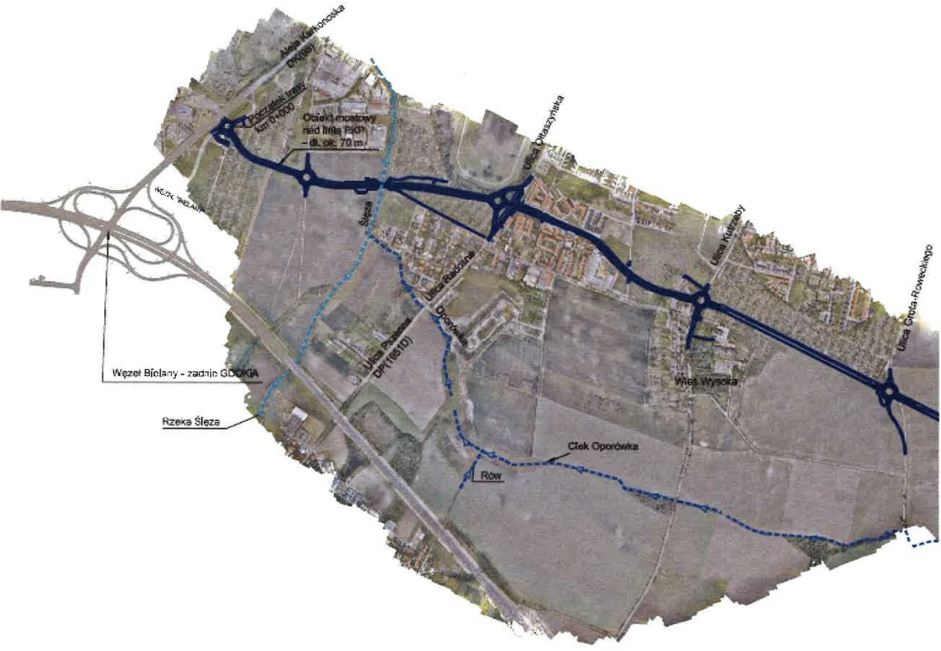 Brakujący fragment Wschodniej Obwodnicy Wrocławia będzie liczył ponad 3,5 km.