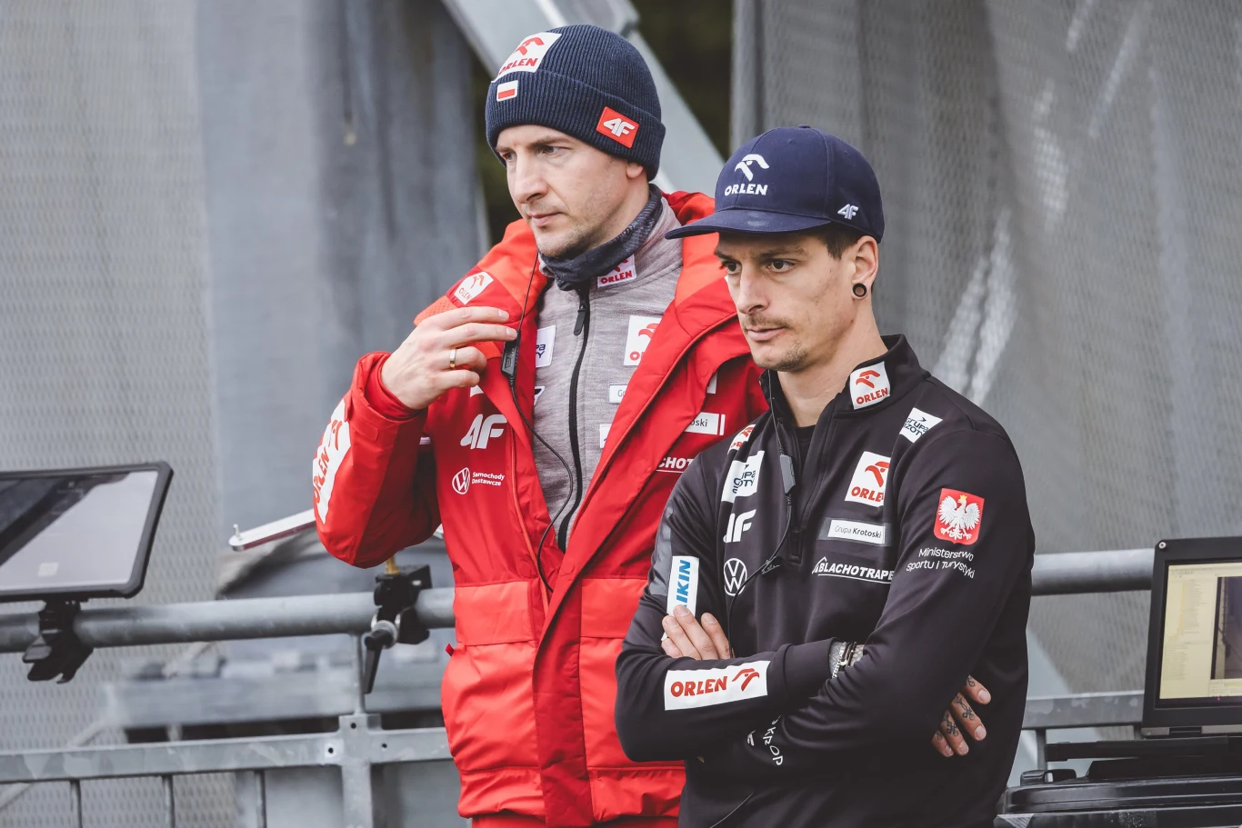 Wojciech Topór (po lewej) i Thomas Thurnbichler