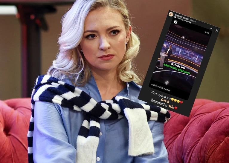 Barbara Kurdej-Szatan wzruszona /https://www.instagram.com/kurdejszatan/?hl=pl