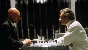 Patrick Stewart i Ian McKellen w filmie "X-Men"