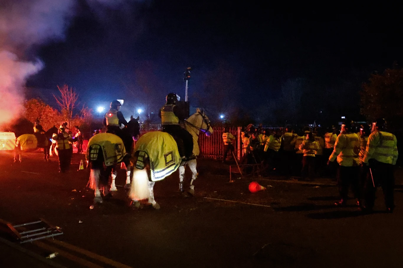 Zamieszki przed meczem Aston Villa - Legia Warszawa