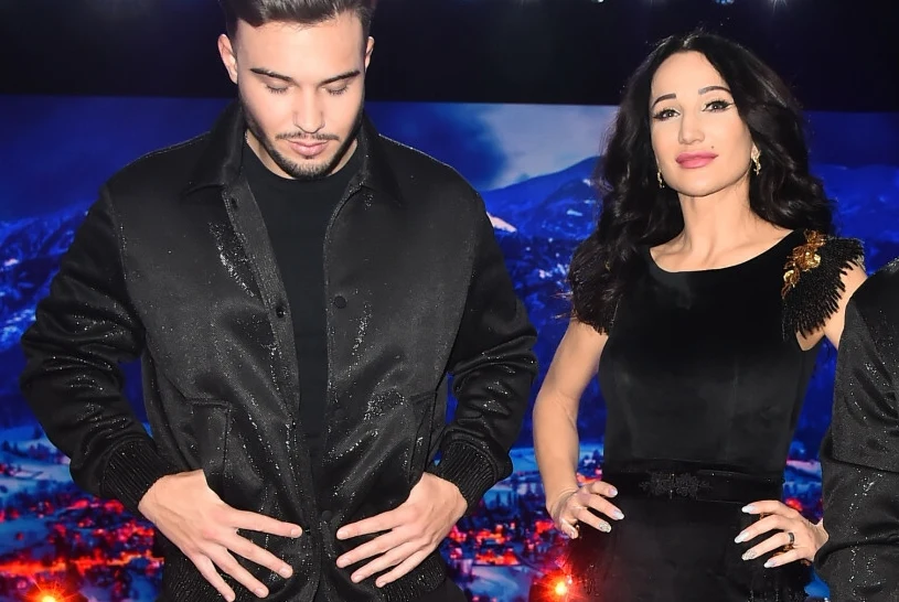 Leon Myszkowski i Justyna Steczkowska Leon Myszkowski i Justyna Steczkowska