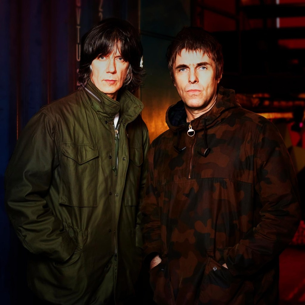 John Squire i Liam Gallagher