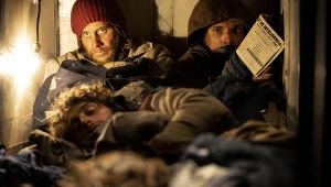 Scena z filmu "Śnieżne bractwo"