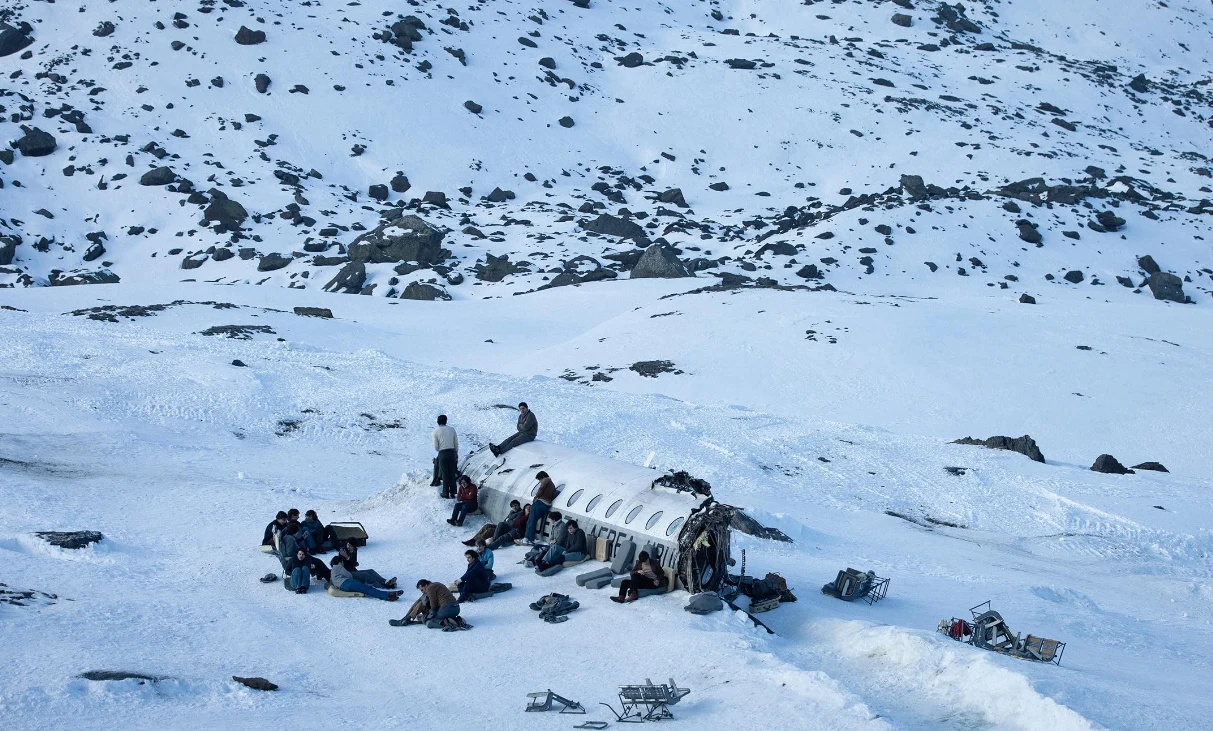 Kadr z filmu "Śnieżne bractwo"