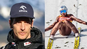 Skoki narciarskie. Trener reprezentacji Polski Thomas Thurnbichler oraz jego podopieczni - Kamil Stoch
