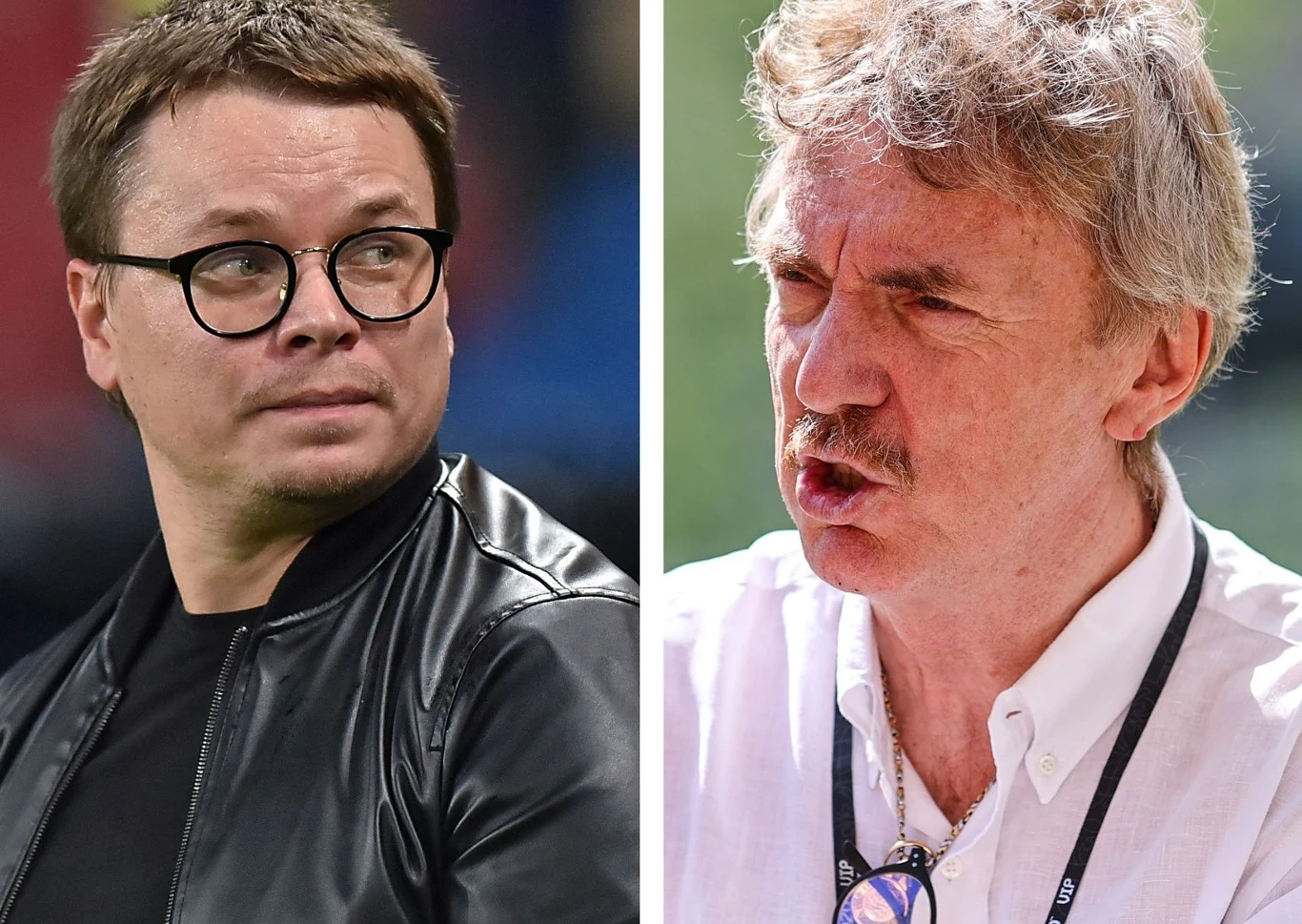 Jarosław Królewski i Zbigniew Boniek Jarosław Królewski i Zbigniew Boniek