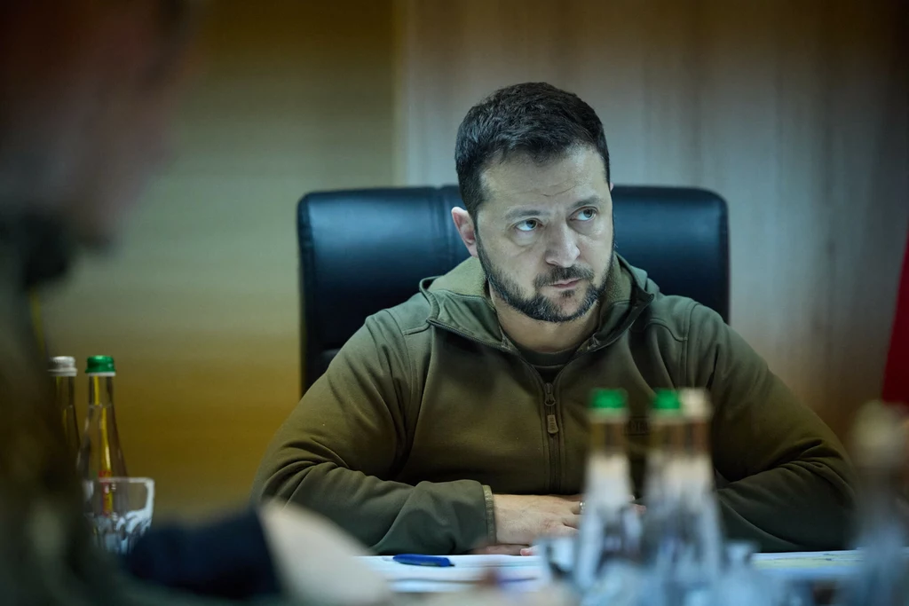 Prezydent Ukrainy Wołodymyr Zełenski Prezydent Ukrainy Wołodymyr Zełenski