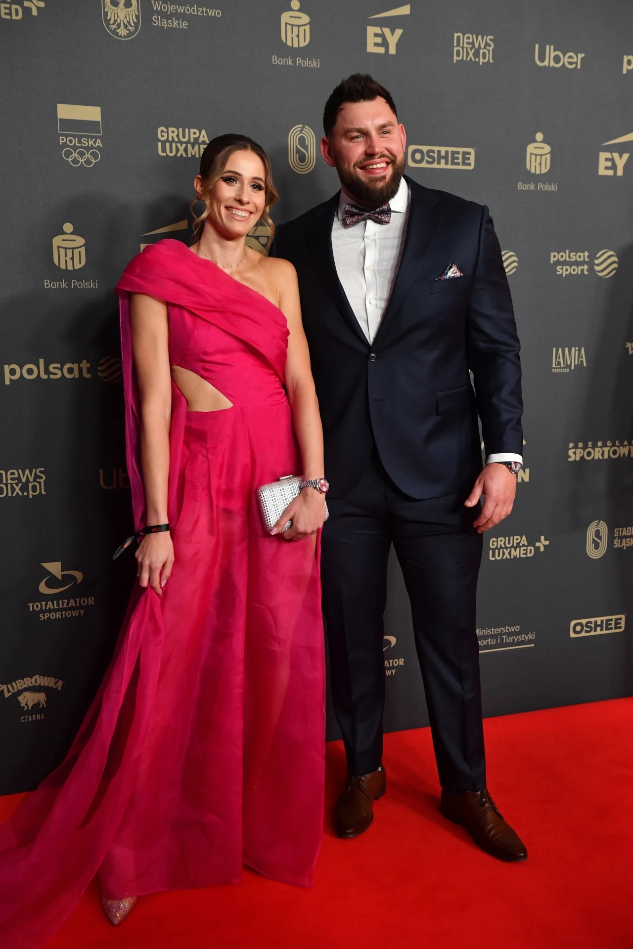 Były mistrz Europy w pchnięciu kulą Konrad Bukowiecki i jego partnerka Natalia Kaczmarek, jedna z najszybszych biegaczek na 400 m