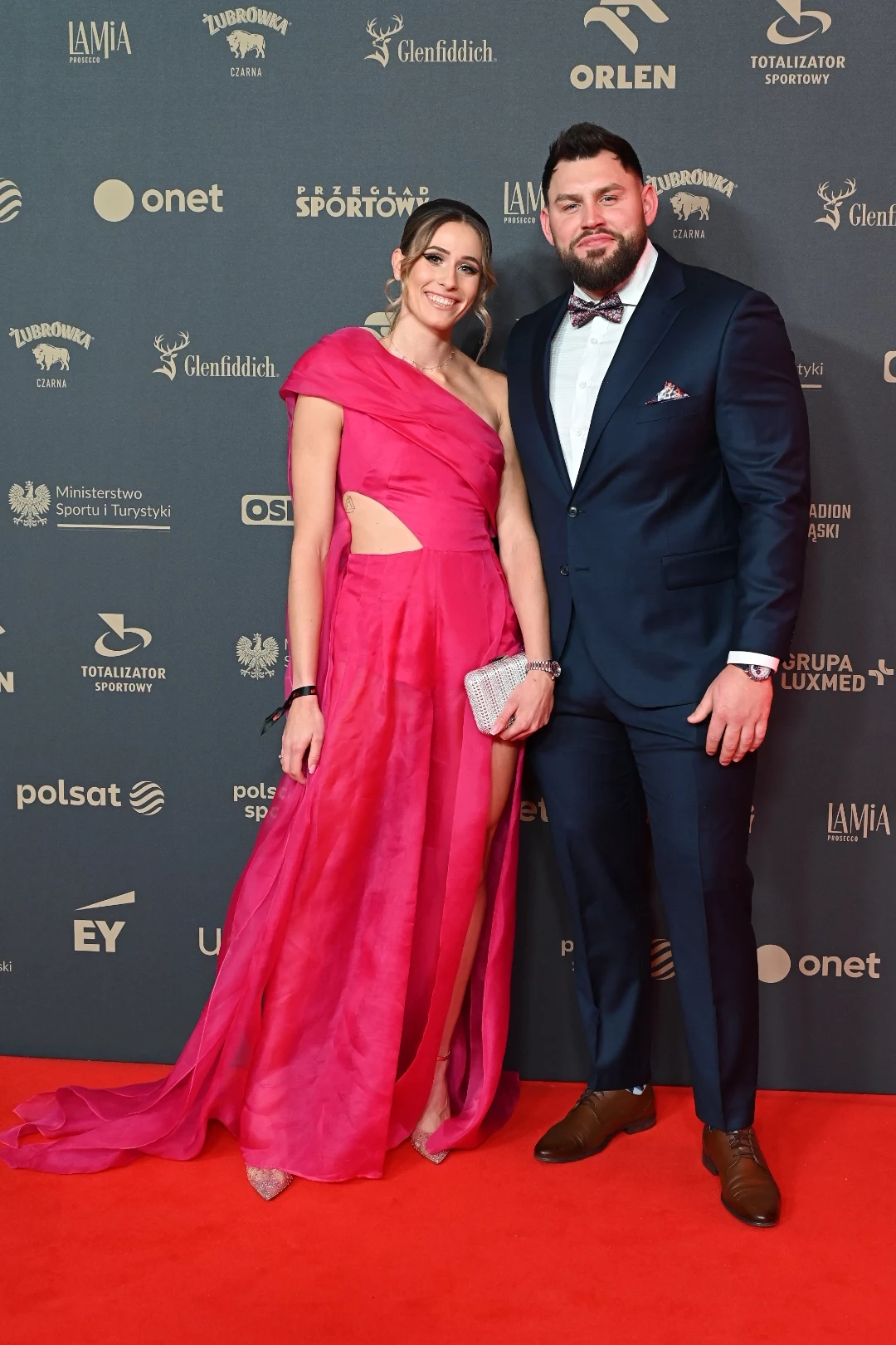 Natalia Kaczmarek i Konrad Bukowiecki na Gali Mistrzów Sportu Natalia Kaczmarek i Konrad Bukowiecki na Gali Mistrzów Sportu