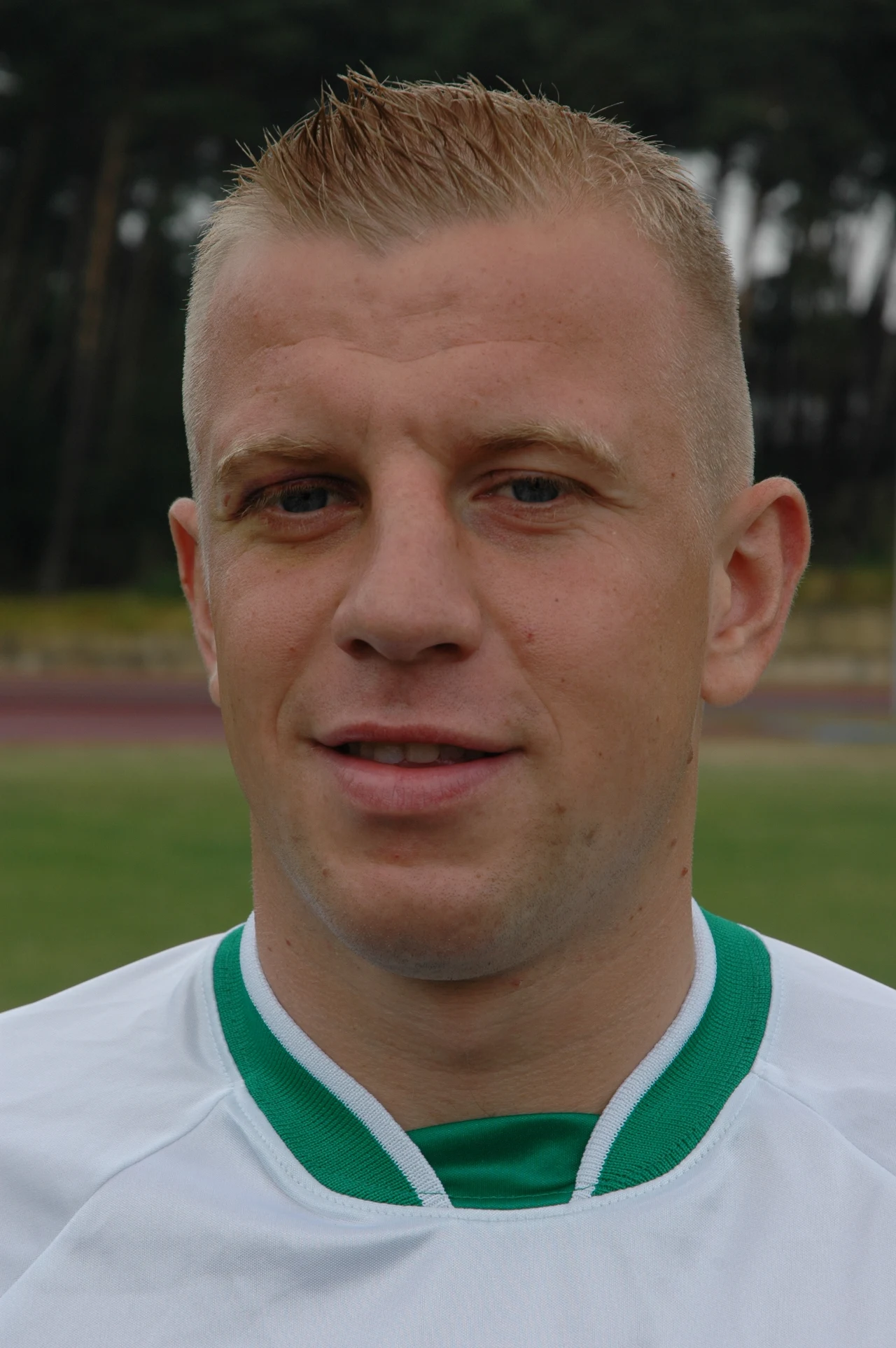 Jakub Bławat w 2005 r. jako piłkarz II-ligowej Lechii Gdańsk kilka kilogramów temu