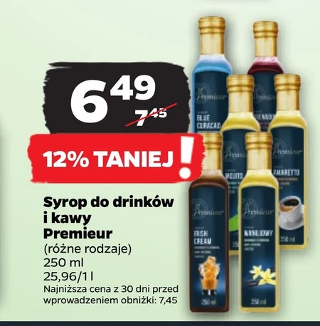 Syrop do kawy Premieur