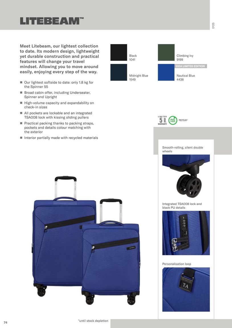 Gazetka: Samsonite - katalog 2024 - strona 76