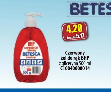 Żel do rąk Betesca