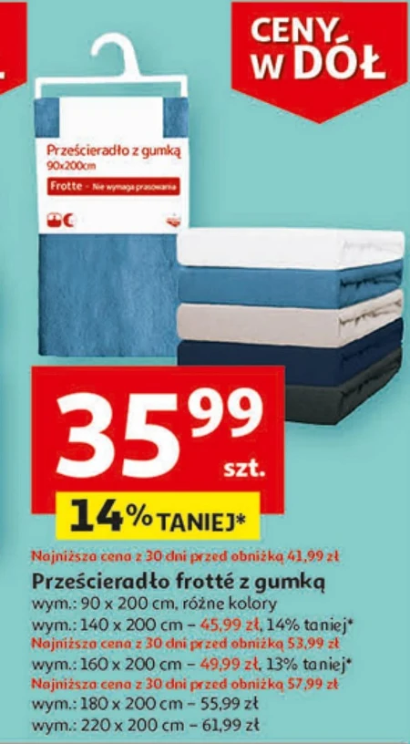 Prześcieradło z gumką