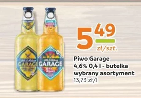 Seth & Riley's Garage Mix piwa i napoju o smaku cytrynowym 400 ml
