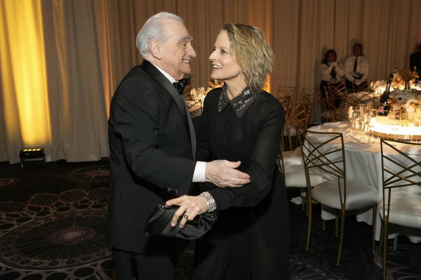 Jodie Foster w uściskach Martina Scorsese Jodie Foster w uściskach Martina Scorsese