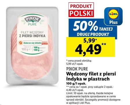 Filet z piersi indyka Pikok