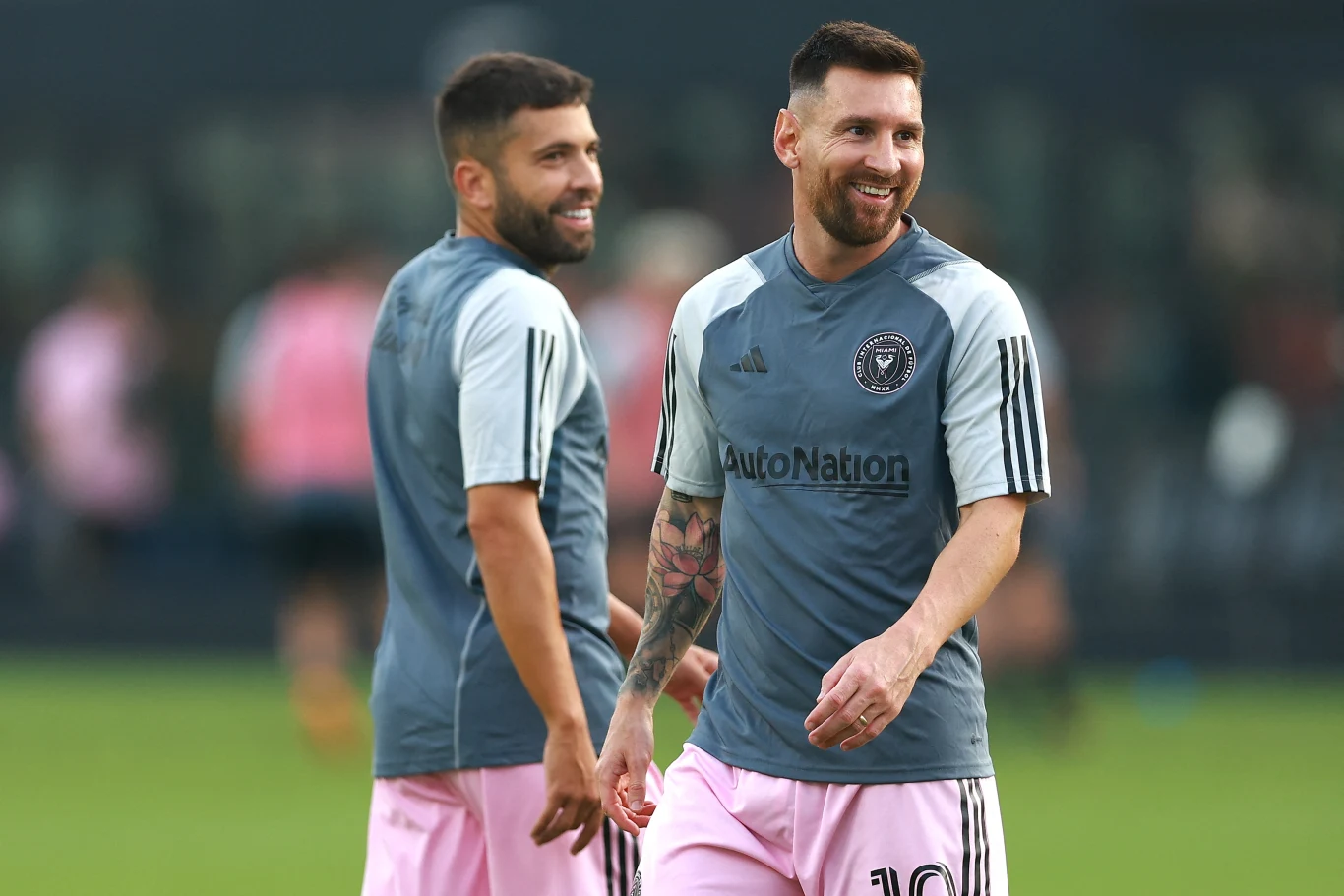 Jordi Alba i Leo Messi